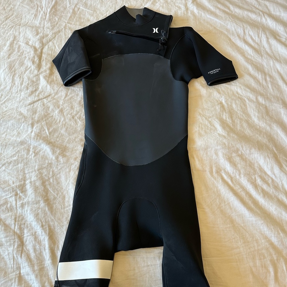 Hurley Advantage Black Wetsuit Short Sleeve Plus 2/2 M